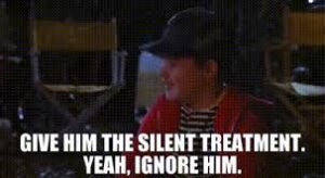 Silent treatment gif