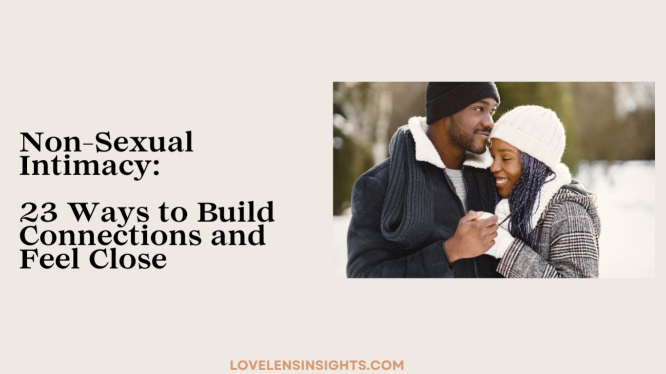 Non-sexual intimacy