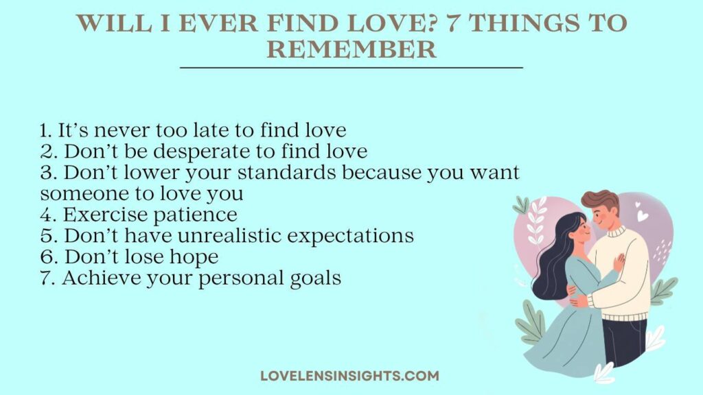 Things to consider when wondering about love