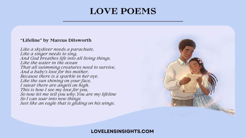 Love poems for her by Marcus Ditsworth