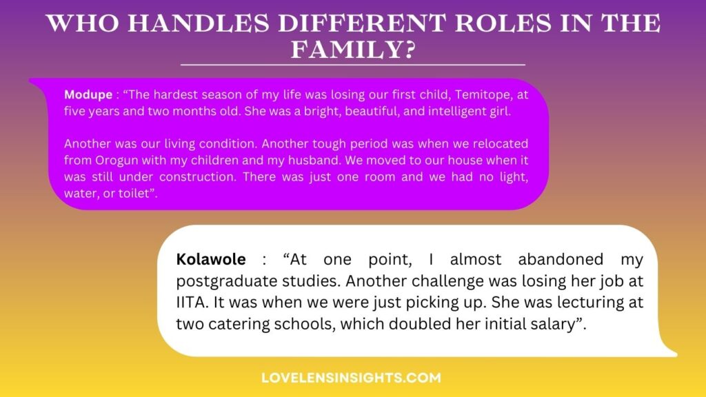 This couple talked about how they navigated the loss of their child in the early years of their marriage