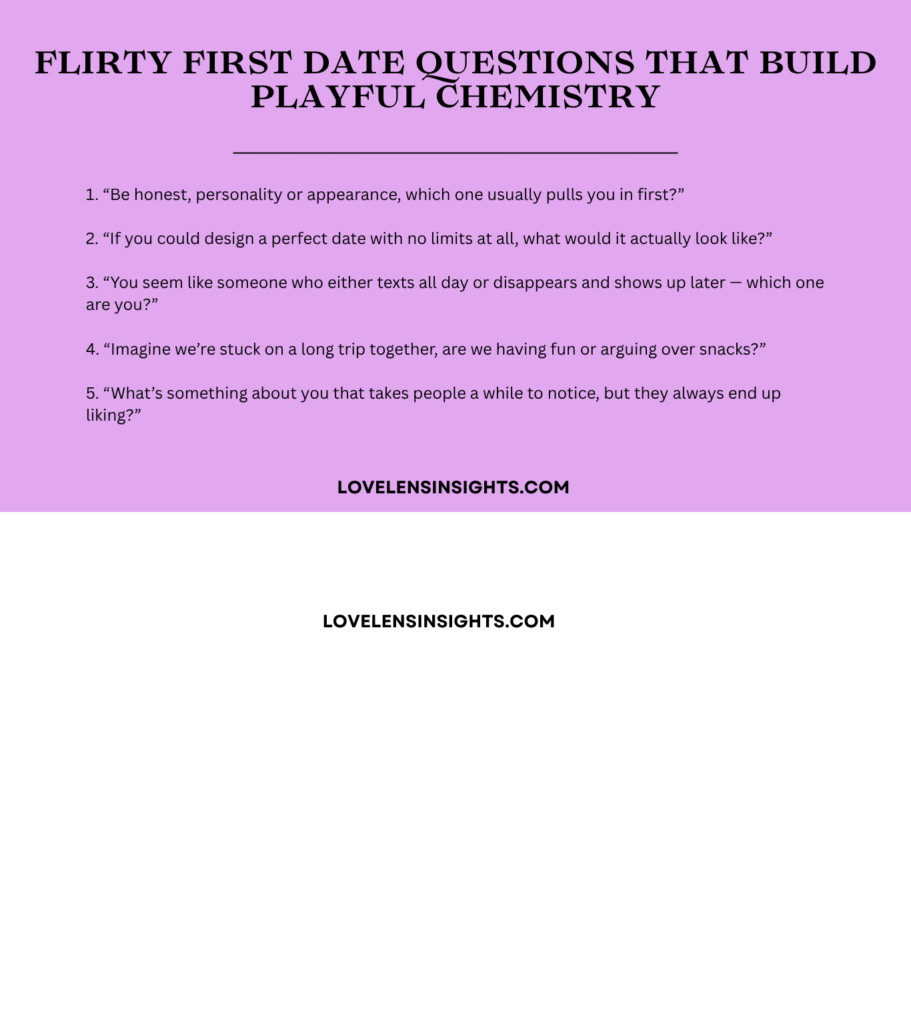 First date questions for your partner